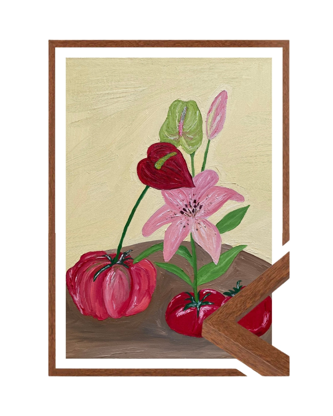Mesa do jardim Fine Art Print