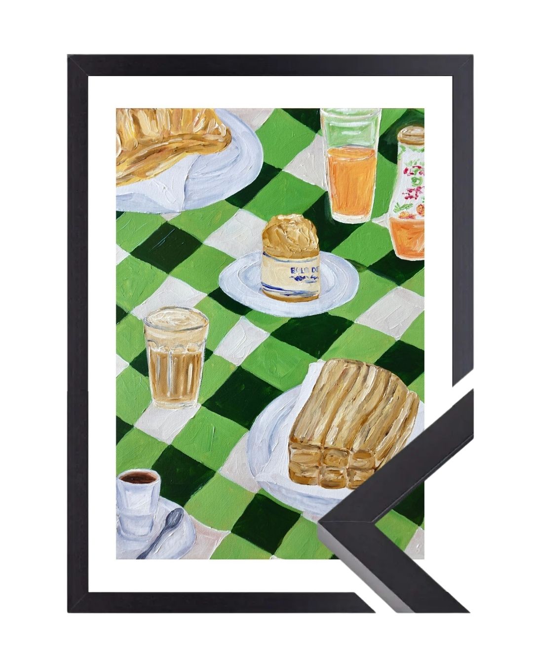 Dividimos a torrada? Fine Art Print