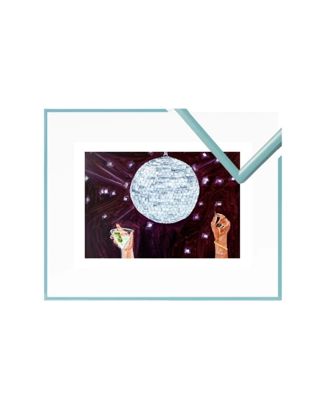 La disco ball Fine Art Print