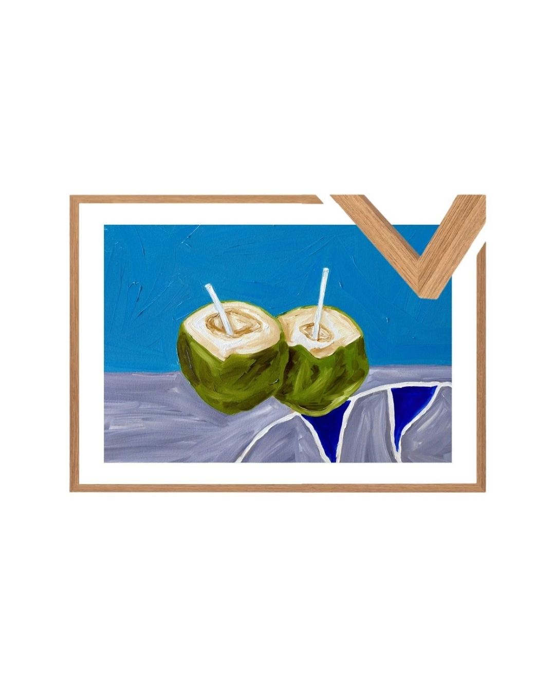 Pé na areia Fine Art Print