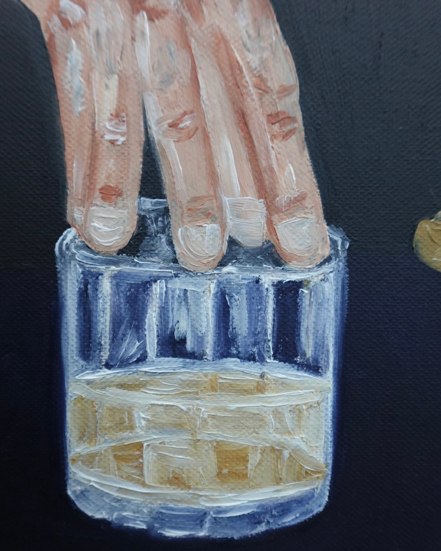 On the rocks Painting