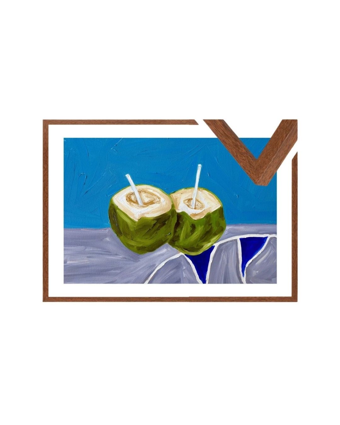 Pé na areia Fine Art Print
