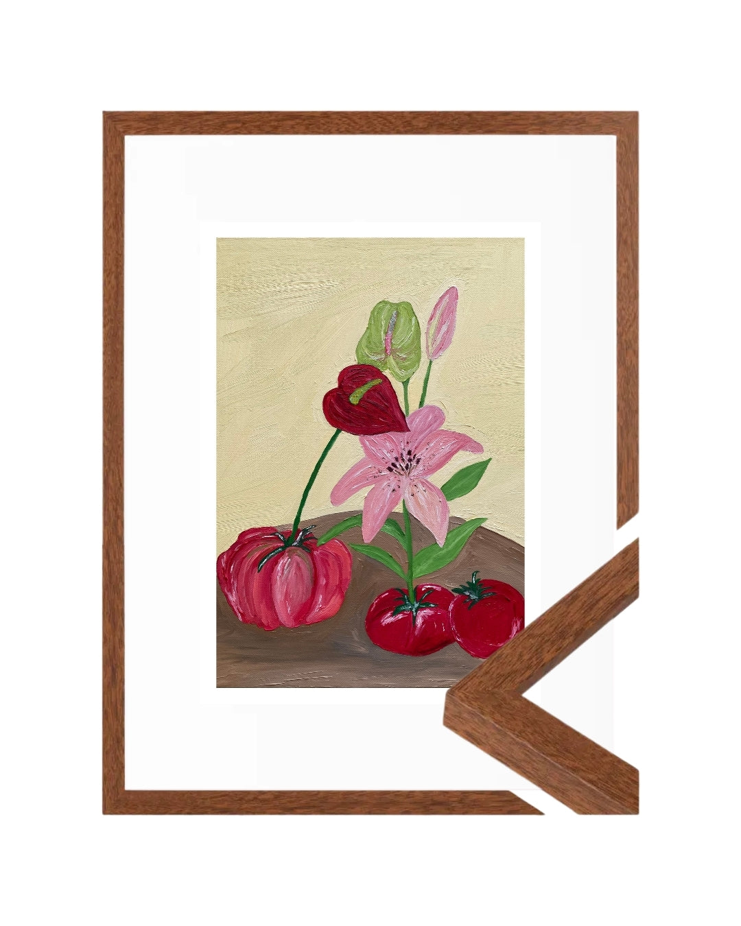 Mesa do jardim Fine Art Print