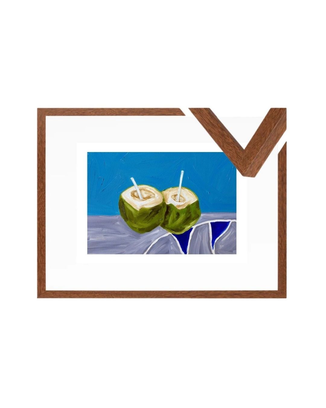 Pé na areia Fine Art Print