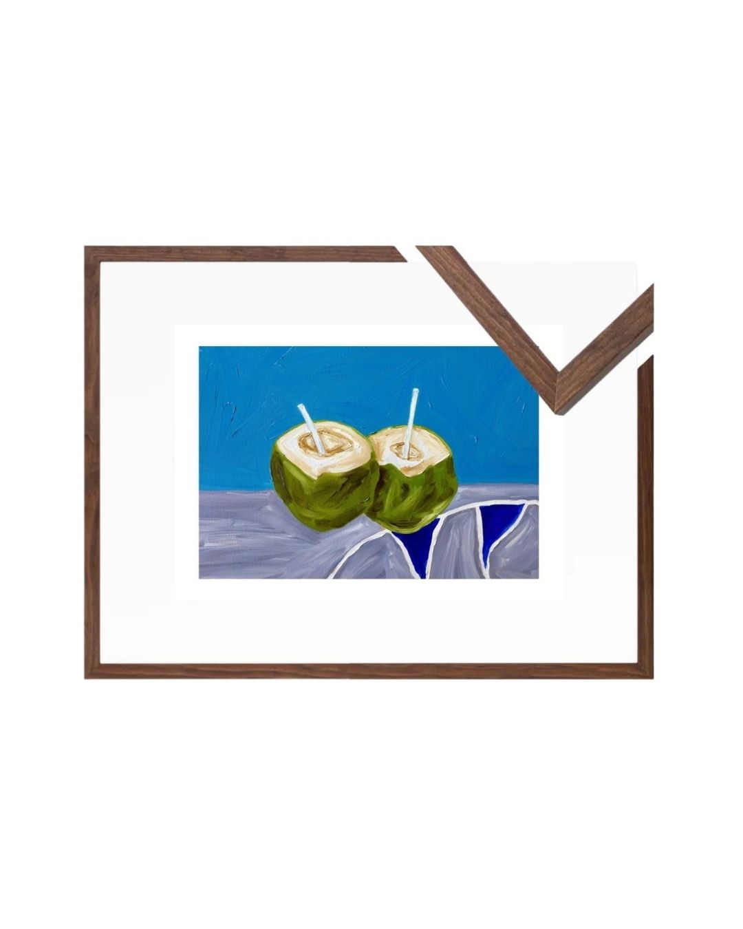 Pé na areia Fine Art Print
