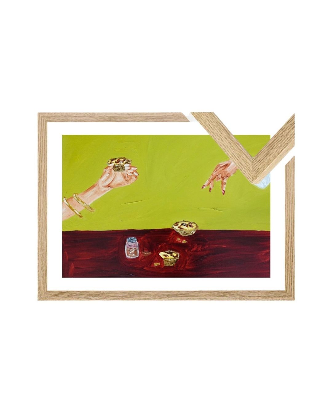 Sharing pastéis de nata Fine Art Print