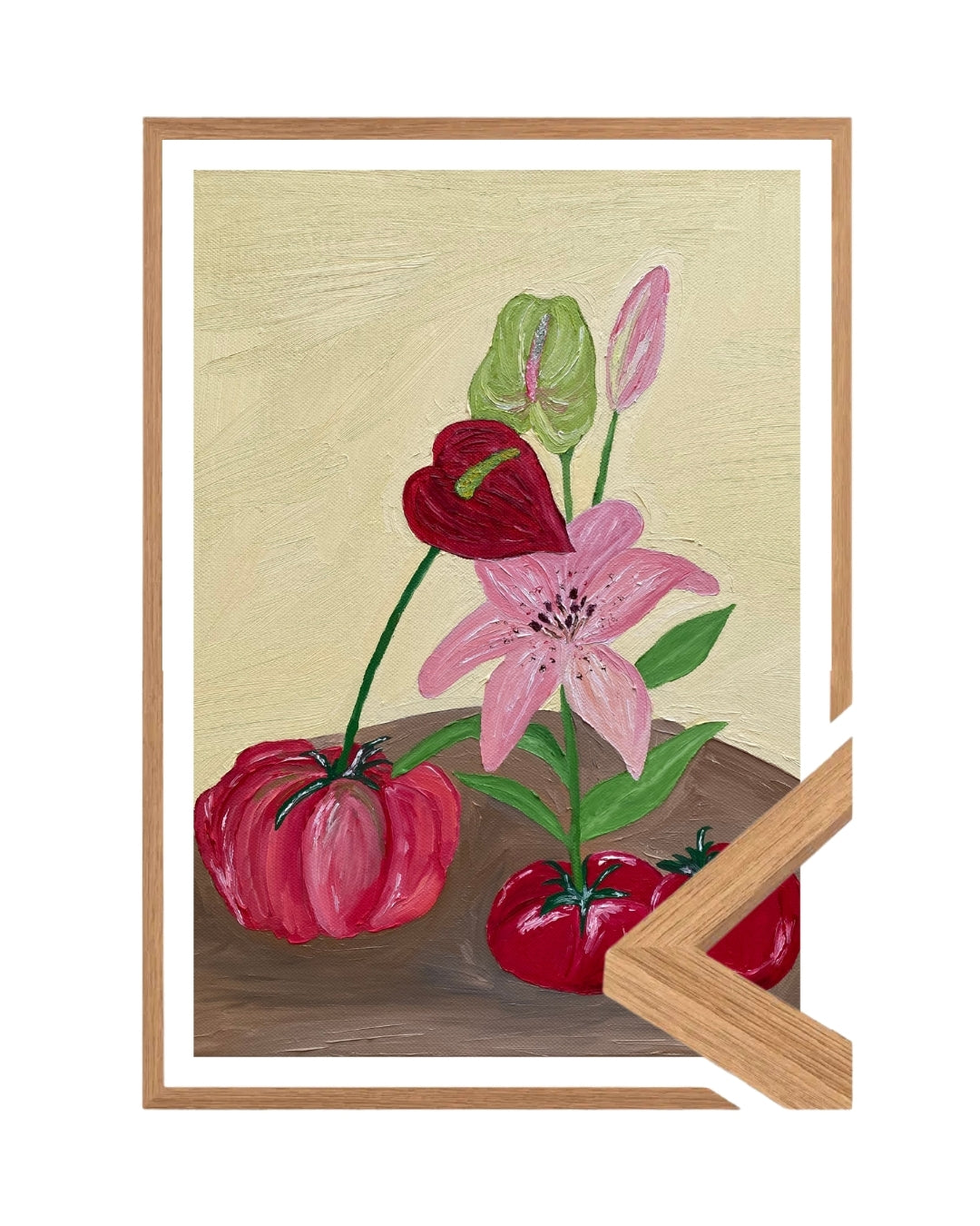 Mesa do jardim Fine Art Print