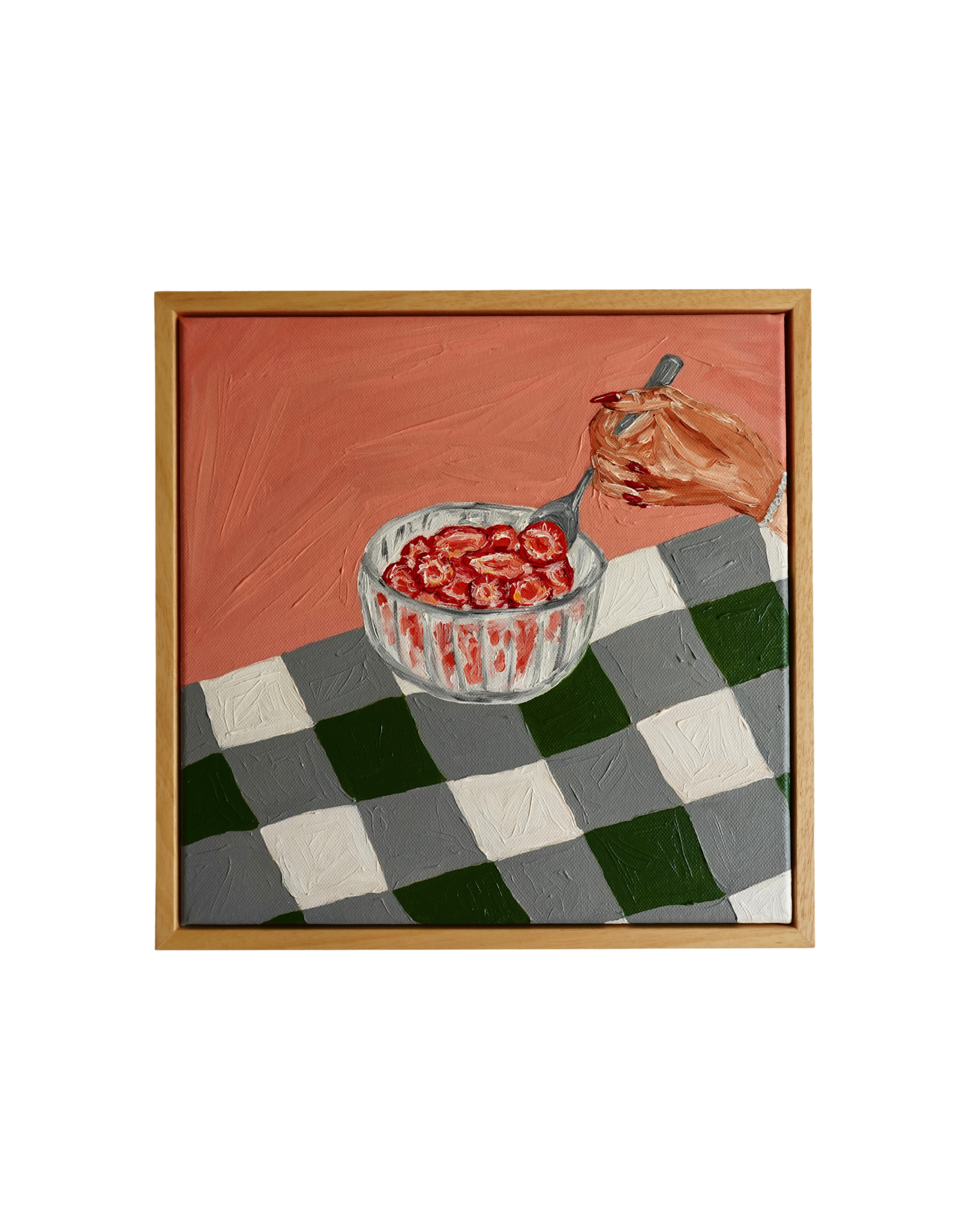 Morangos com açúcar Painting