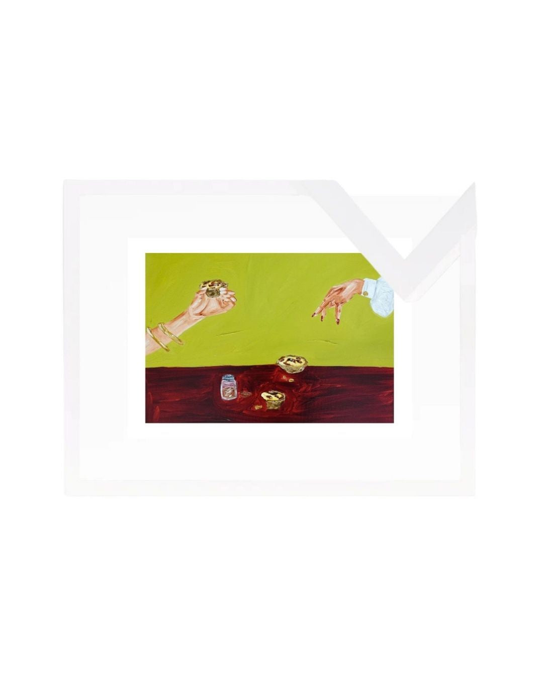 Sharing pastéis de nata Fine Art Print