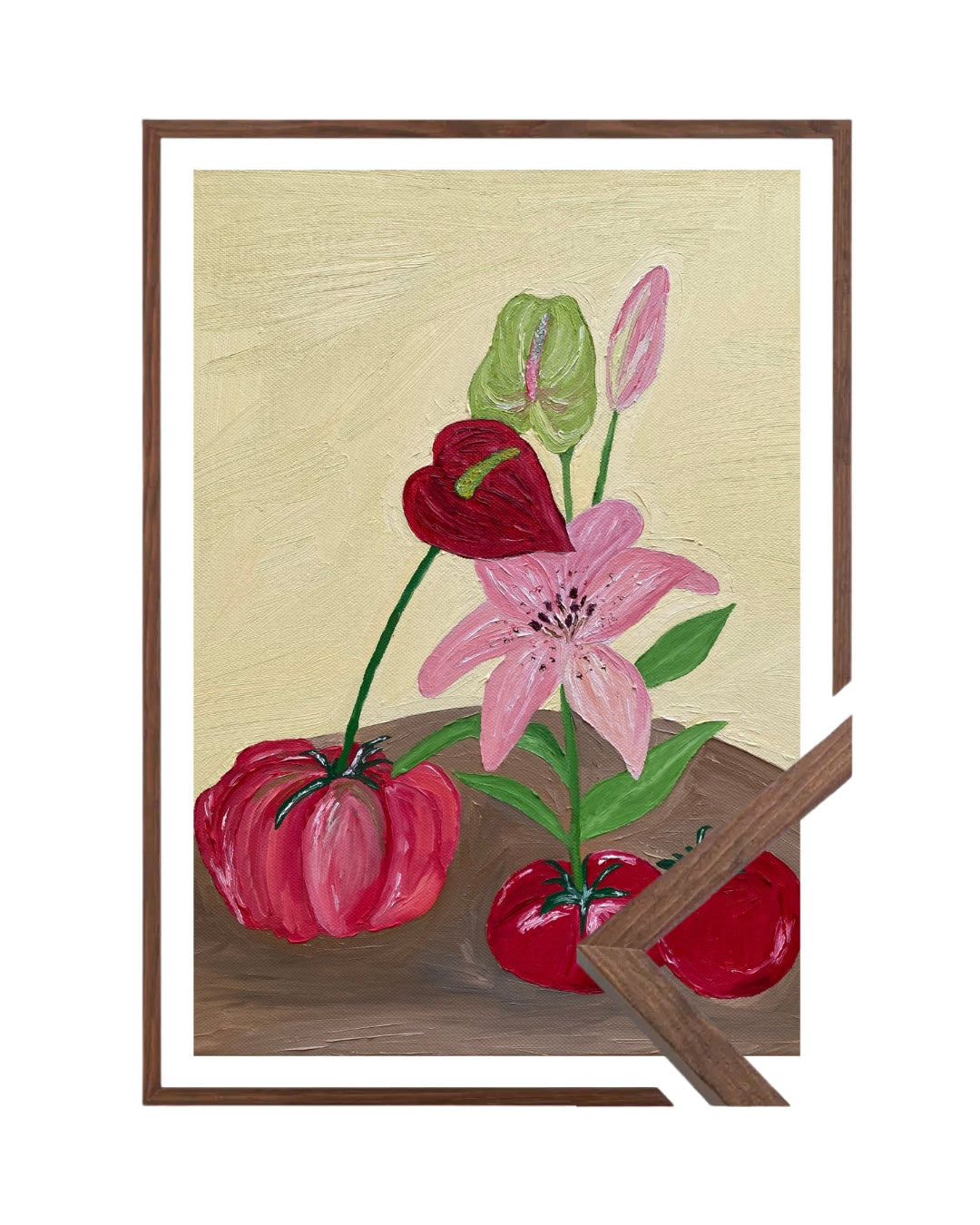 Mesa do jardim Fine Art Print