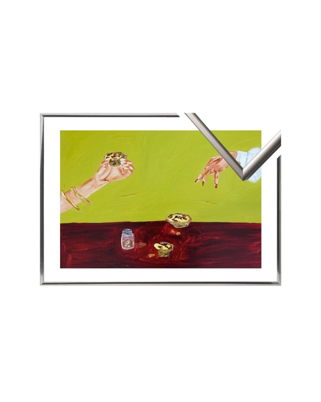 Sharing pastéis de nata Fine Art Print