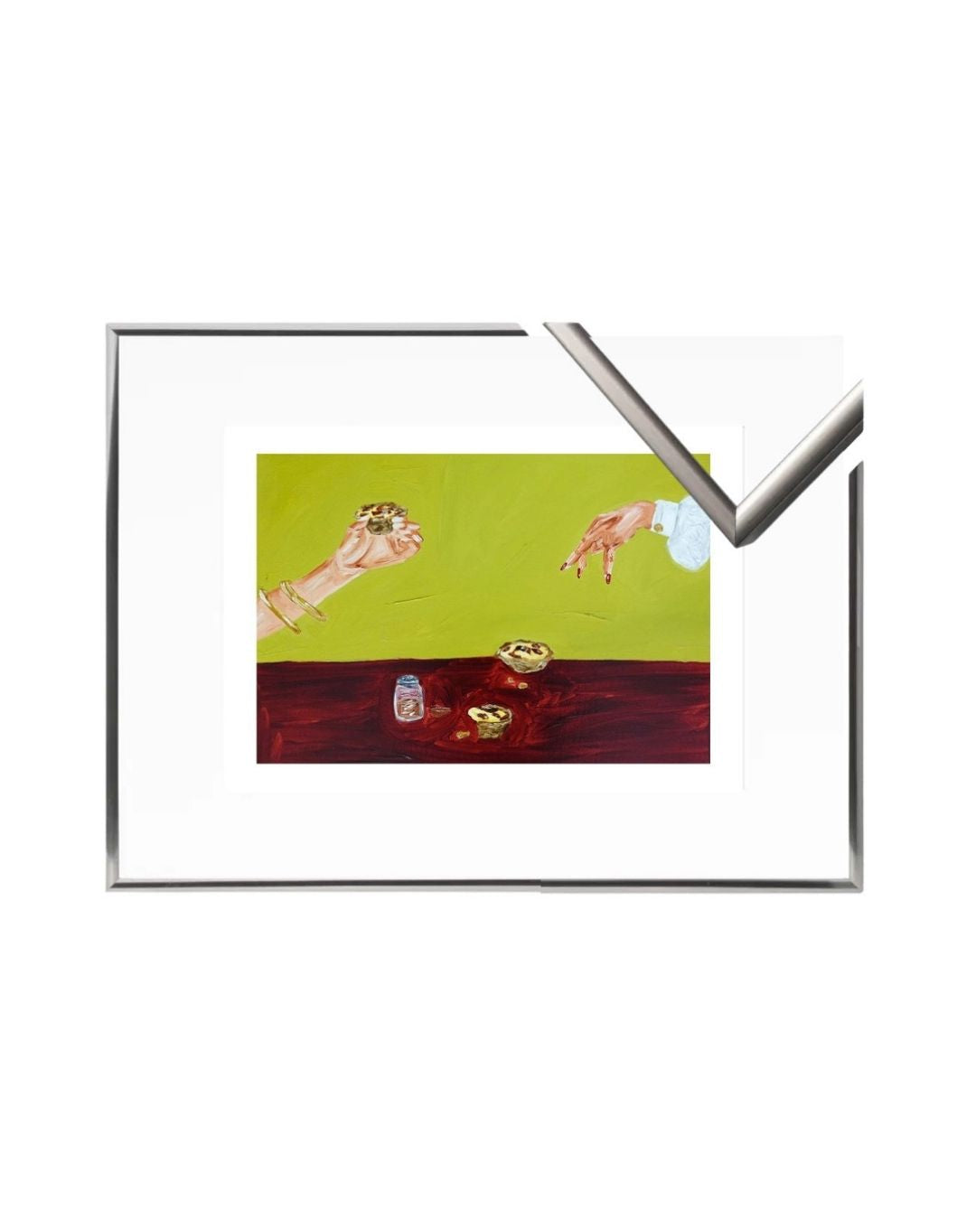 Sharing pastéis de nata Fine Art Print