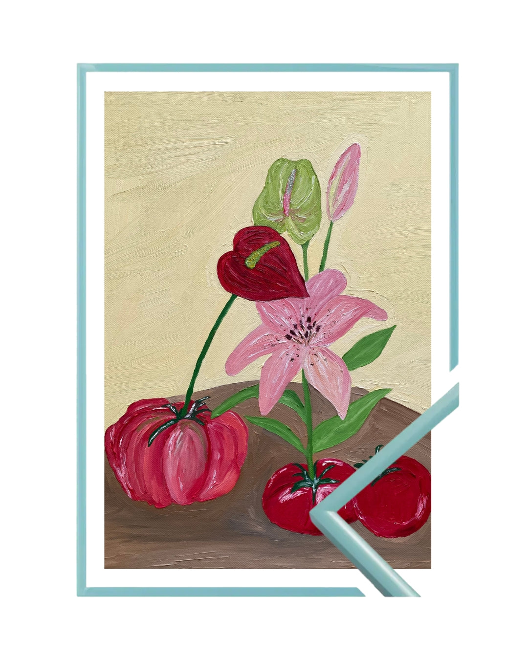 Mesa do jardim Fine Art Print