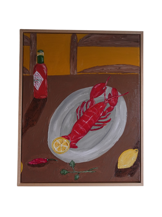 Juntos à roda da mesa III Painting