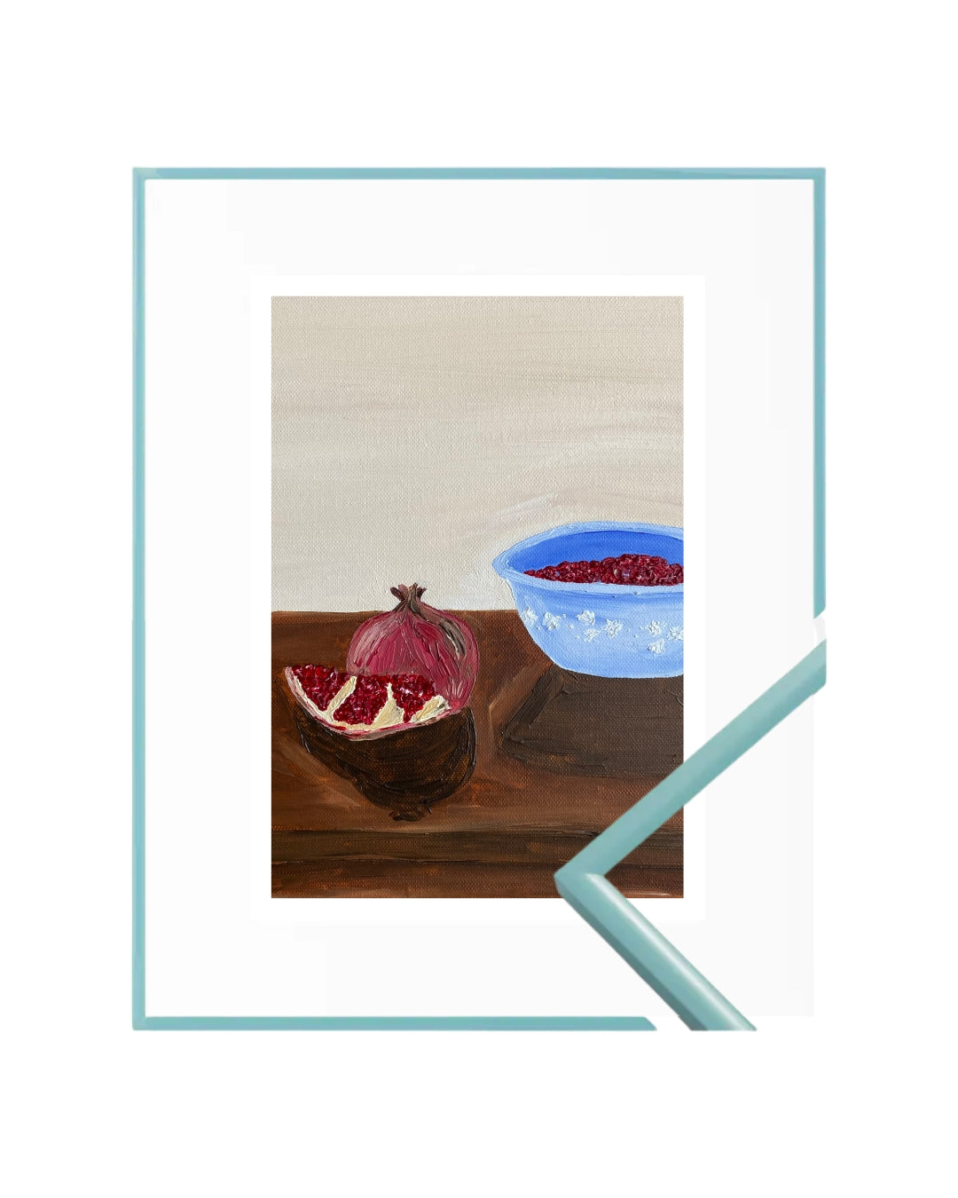 Romã descascada Fine Art Print