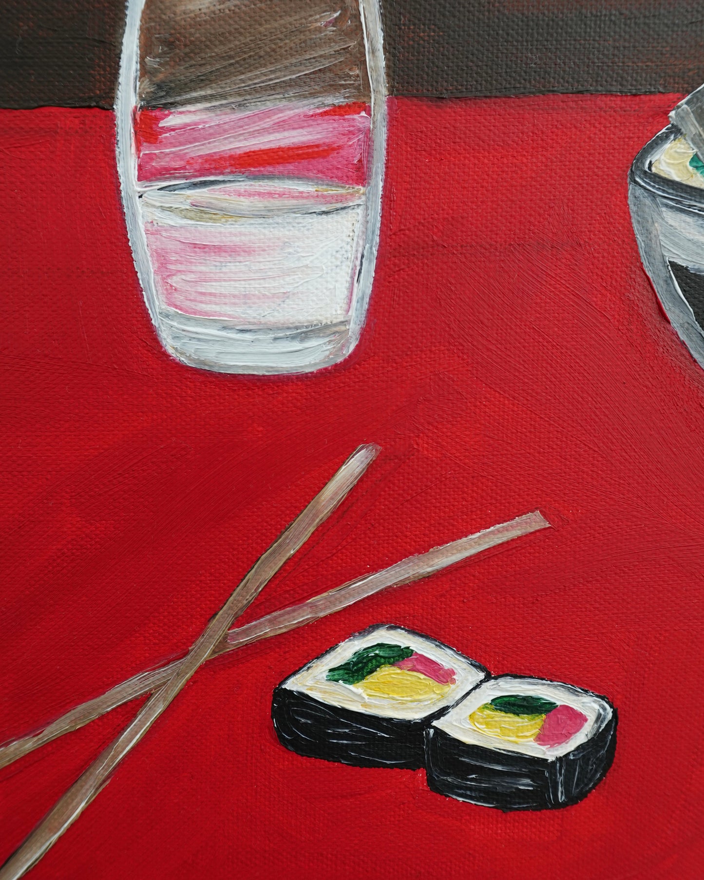 Take out and movies Painting