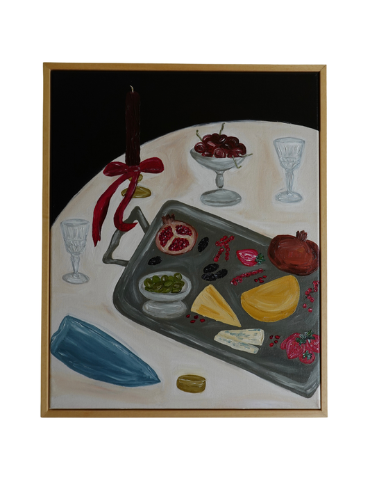 Na mesa de jantar Painting