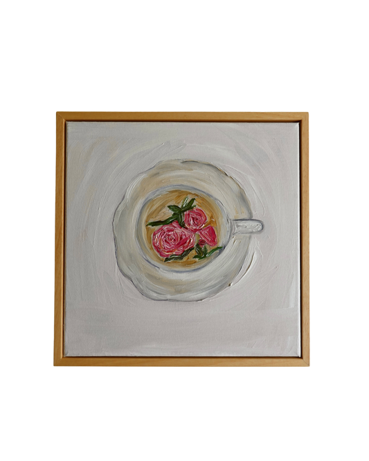 Chá de rosas Painting