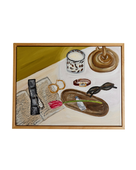 Her bedside Painting