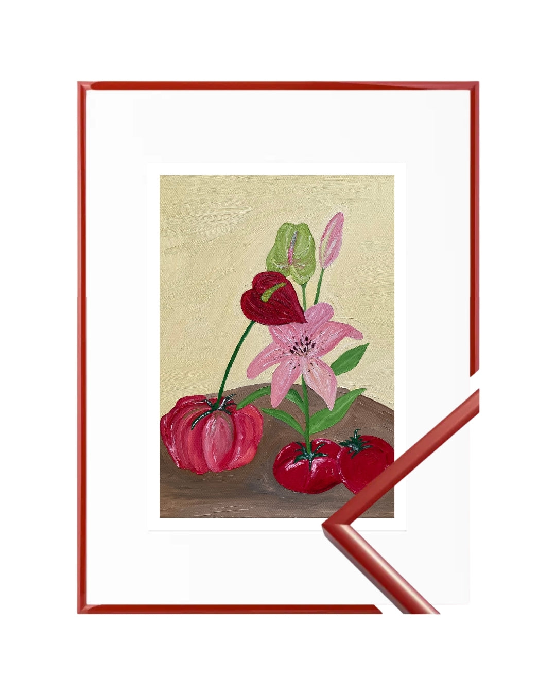 Mesa do jardim Fine Art Print