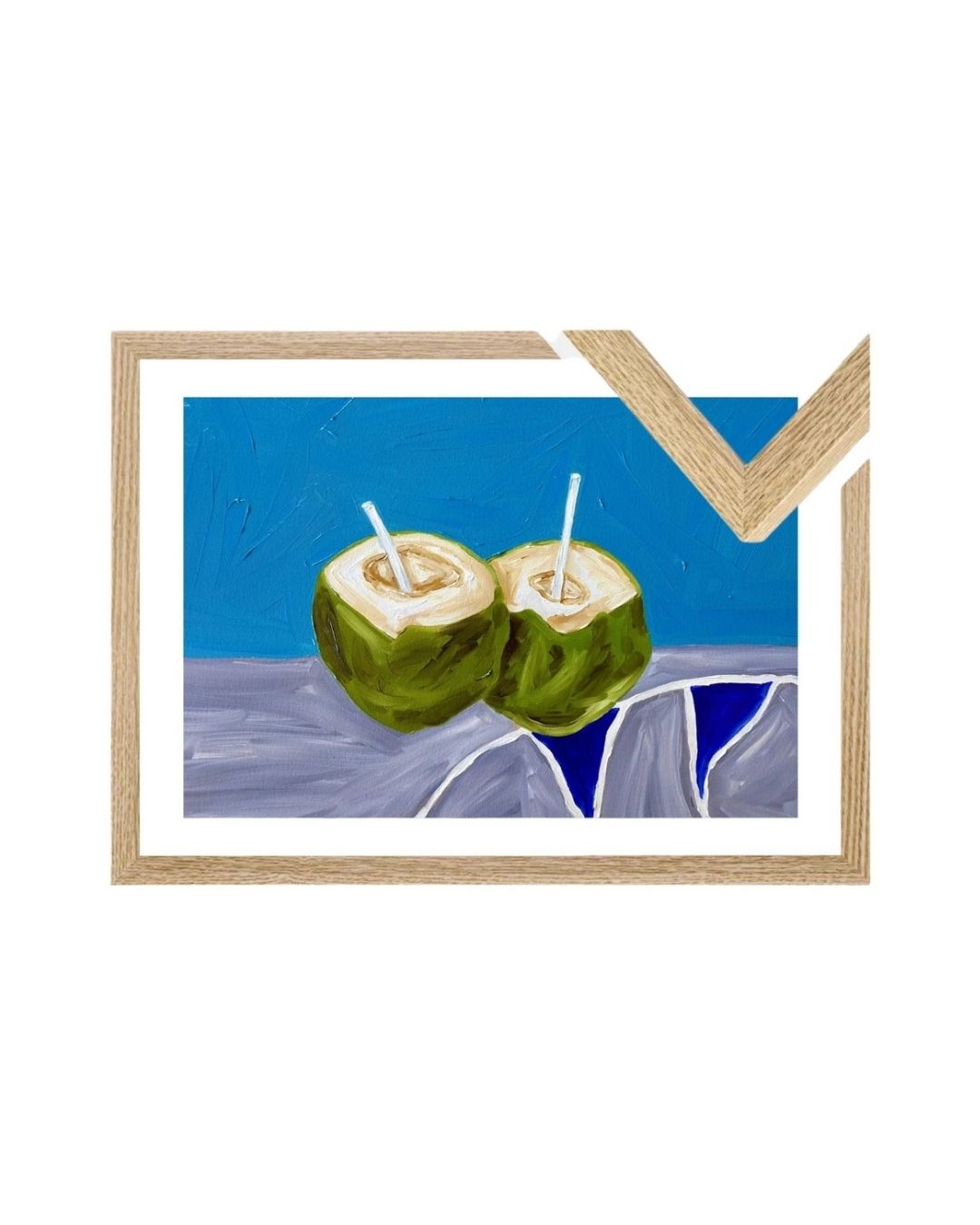 Pé na areia Fine Art Print