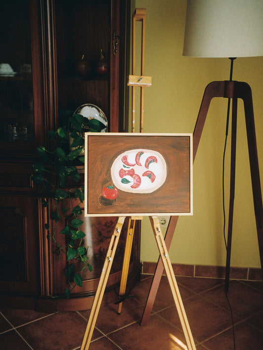 Salata caprese Painting