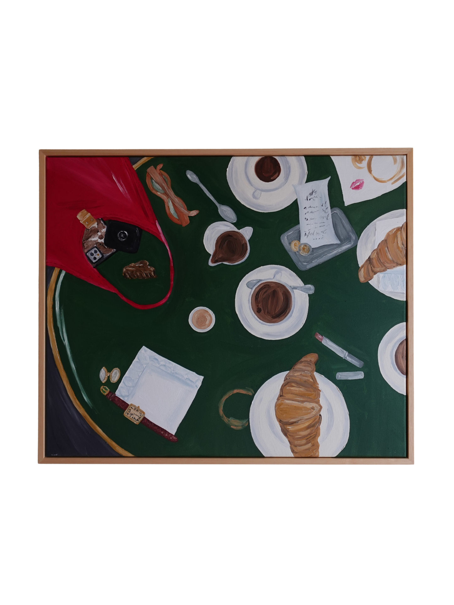 Café à Paris Painting