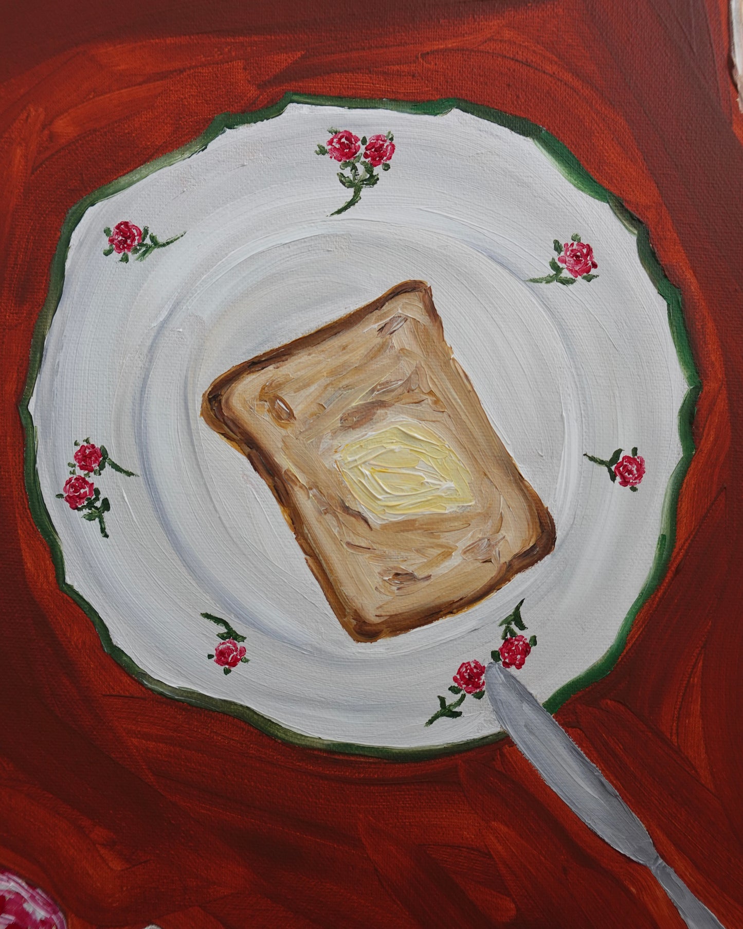 Doce de tomate e manteiga Painting