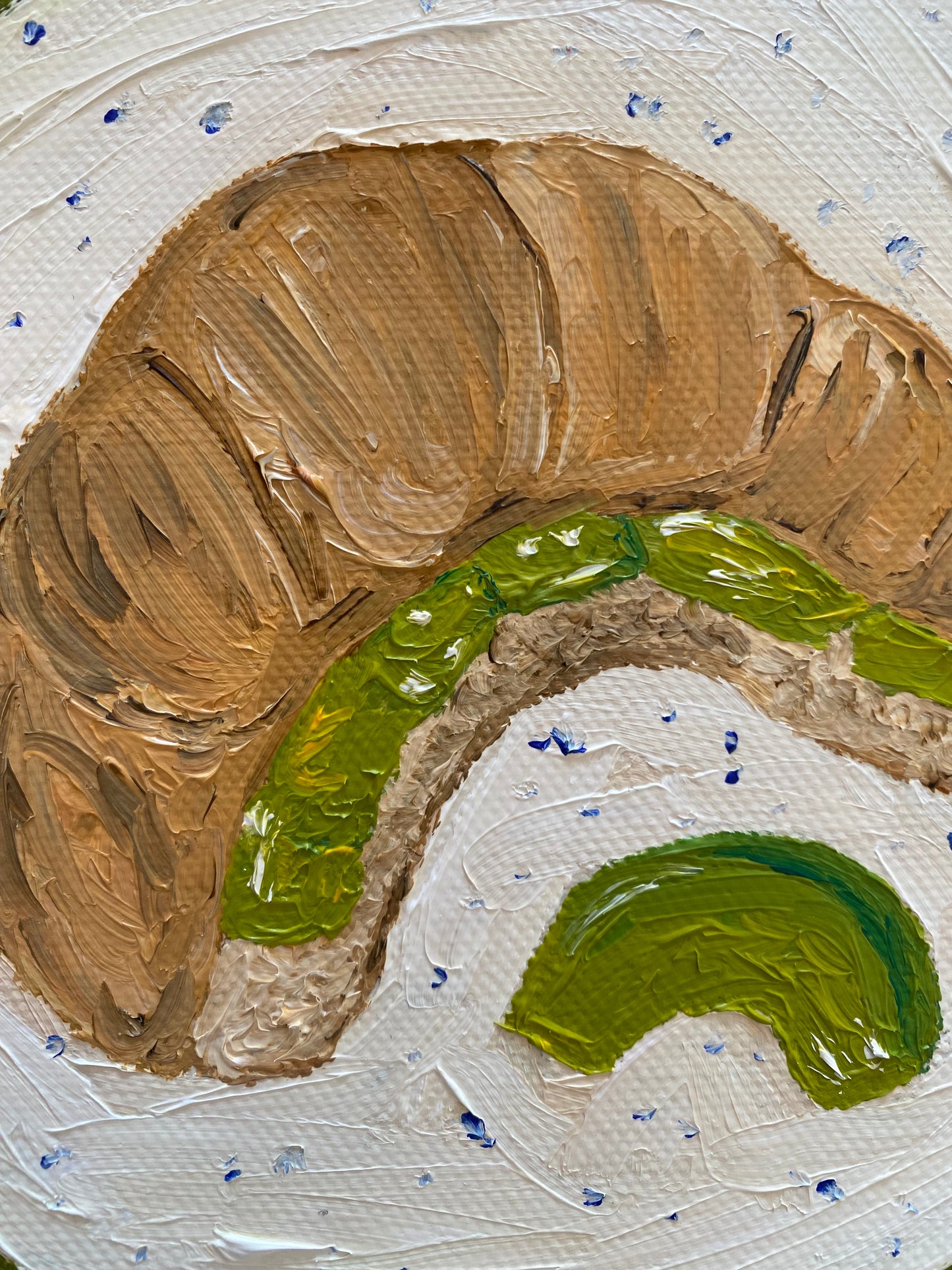 Tosta de abacate Painting