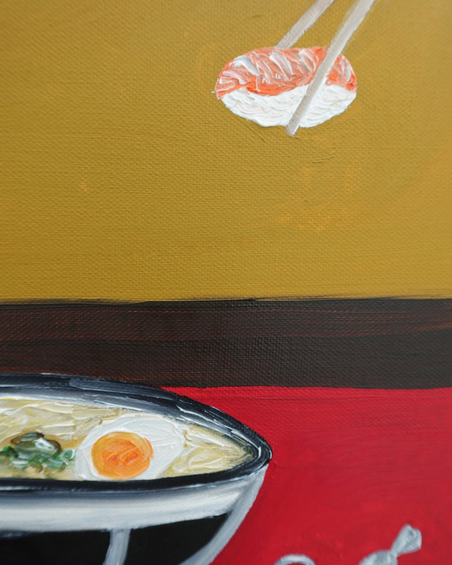 Take out and movies Painting