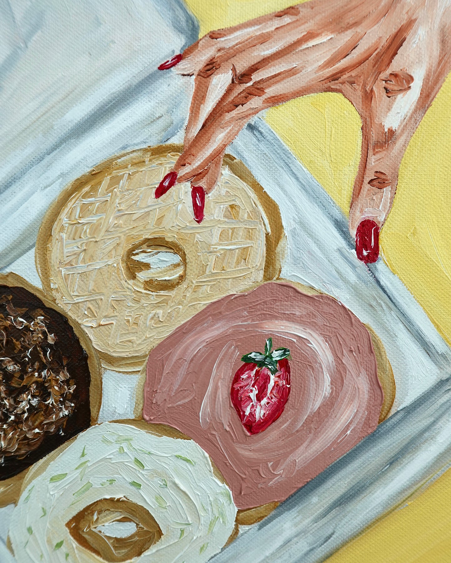 A bit of them all Painting