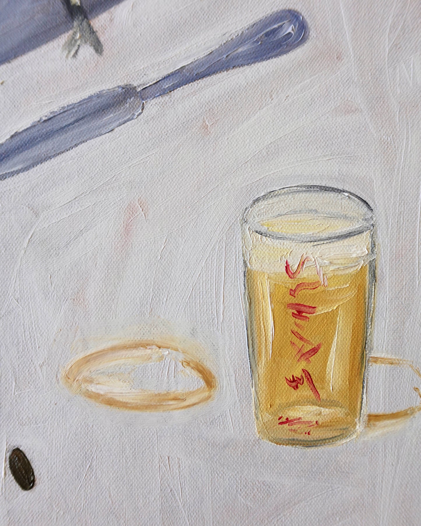 Uma mesinha à sombra II Painting