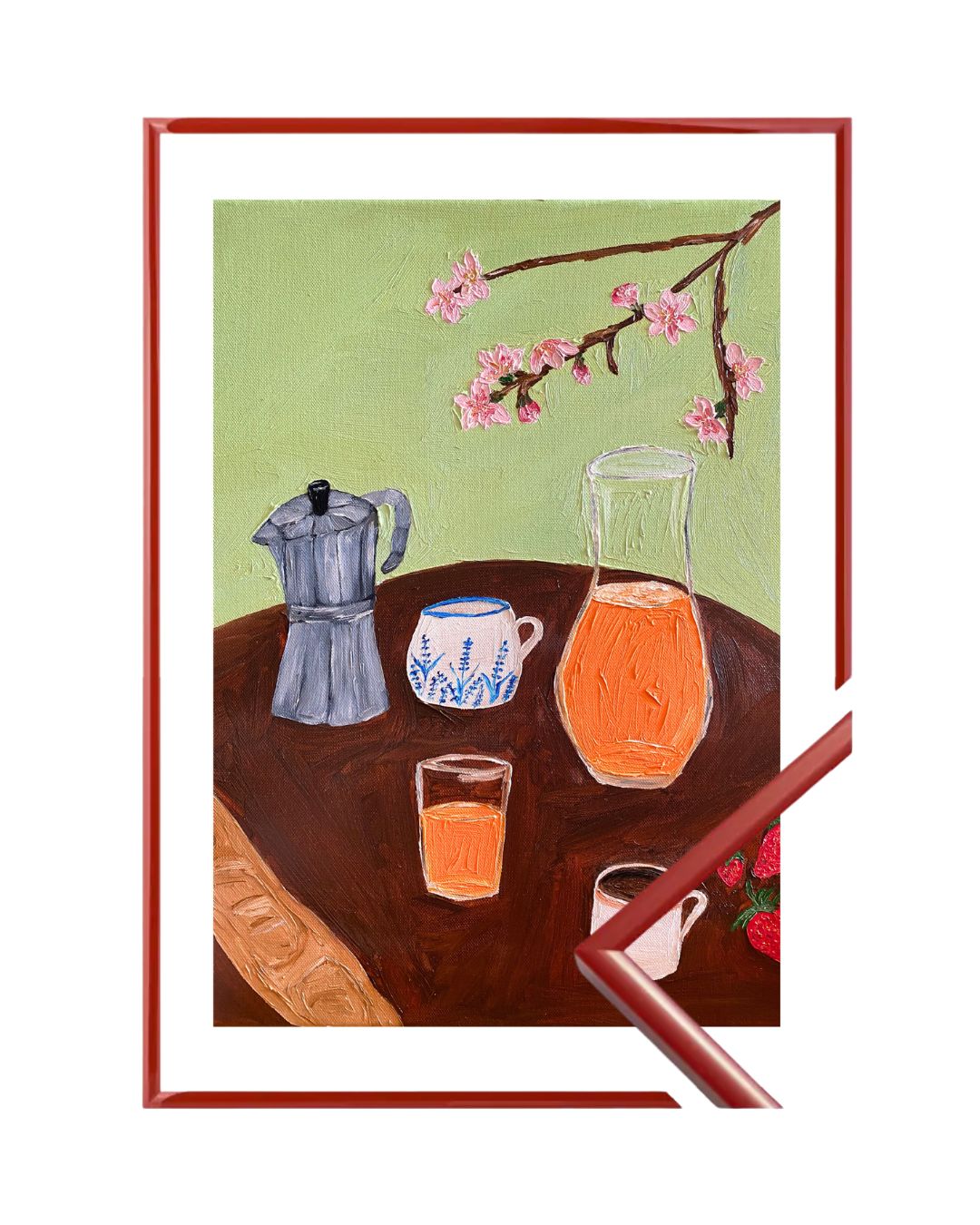 Pequeno-almoço tardio Fine Art Print